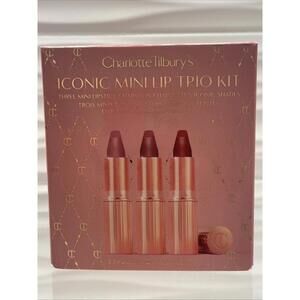Charlotte Tilbury Iconic Mini Lip Trio Kit .05 oz each (New In box)